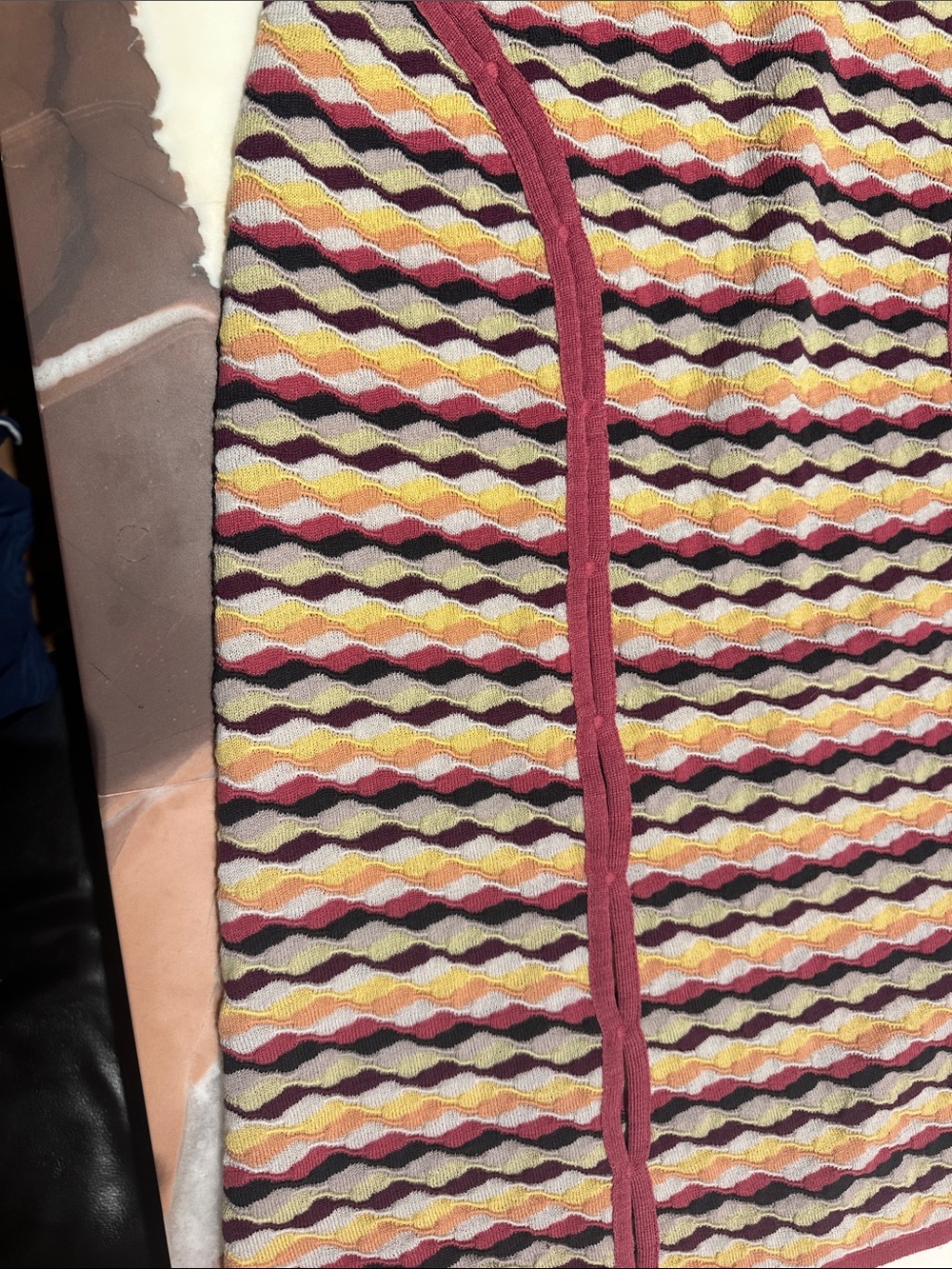Missoni Multicolor Zigzag Midi Dress - Picture 4 of 9